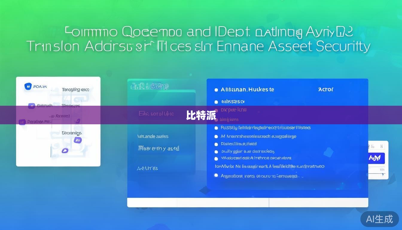 比特派交易地址常见问题深度剖析，保障资产安全就看这篇
